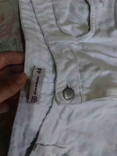 Short jeans branco 