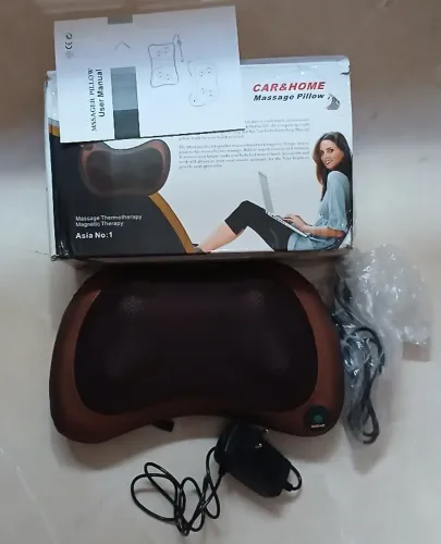 Massageador Car & Home (Termoterapia + Infravermelho) - Estado de Novo!