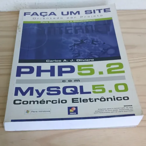 [RARO] PHP 5.2 com MySQL 5.0 - Carlos Oliviero - Sistemas Legados e Coleção - Seminovo