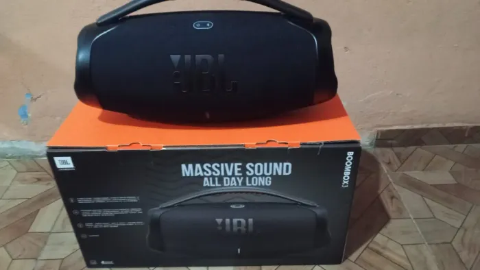 CAIXA JBL ORIGINAL COM NOTA FISCAL 