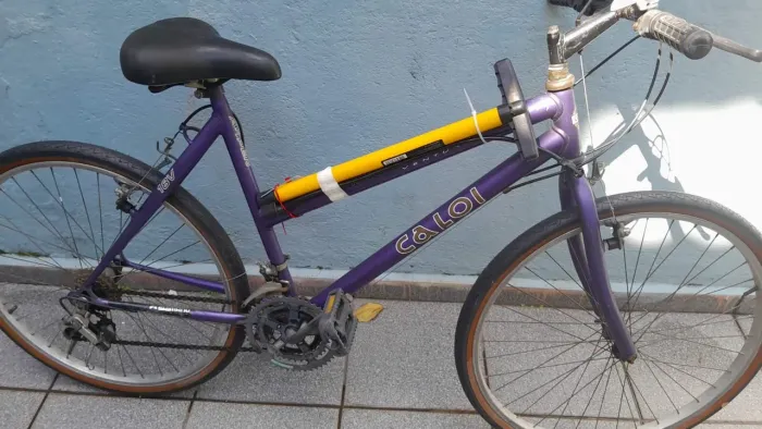 Caloi mountan bike aspem aventura 18 marchas aro 26 anos 90 Caloi Mountain