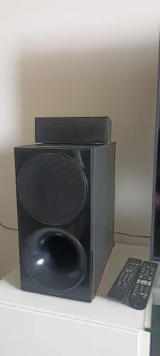 vendo Home Theaters da Samsung com DVD e função Karaokê, super conservado c/ controle