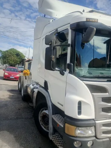 Scania p360 2014 automático,único dono,6×2