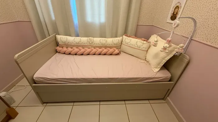 Bicama com 1 colchão solteiro