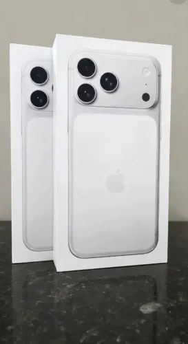 IPHONE 17 PRO MAX SILVER AMERICANO LACRADO 256