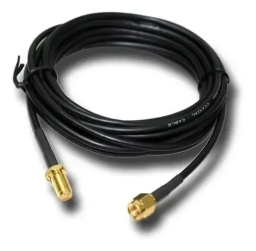 Cabo extensor antena roteadores wifi rp-sma 10 metros