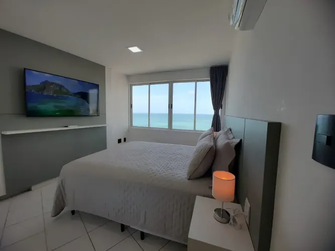Apartamento Mobiliado com Vista para o Mar em Ponta Negra | 2 Quartos | Financiável