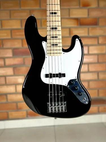 SHELTER SHJB755PRO 5C JAZZ BASS BK