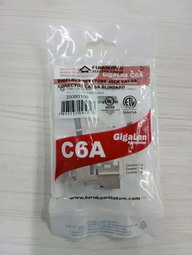 Conector fêmea cat6A blindado Furukawa 