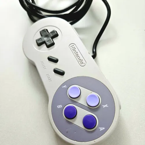 Controle original snes baby super Nintendo