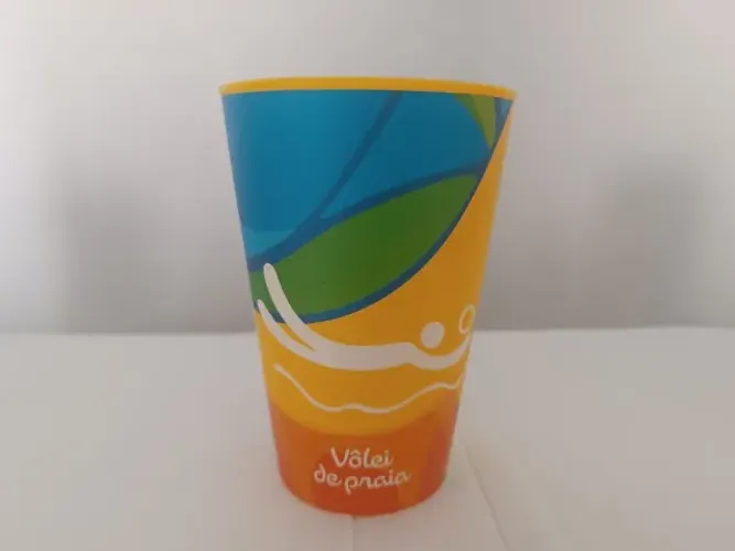 Brasil Copo Temático Olimpíadas 2016 Vôlei de Praia