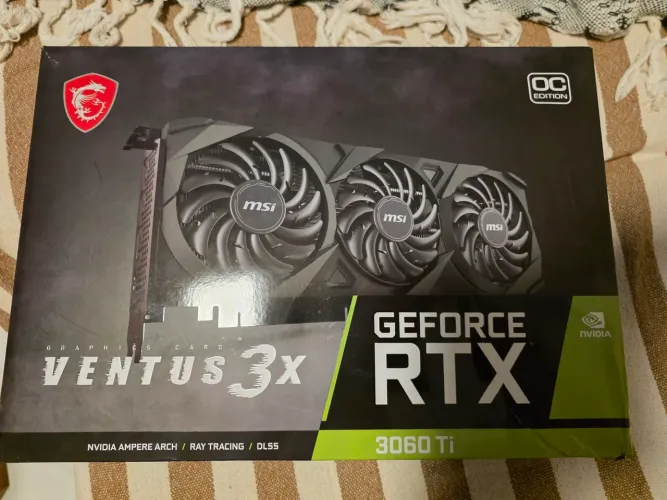 Geforce RTX 3060TI MSI Ventus 3x