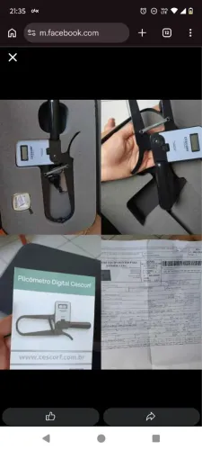 Adipômetro cescorf