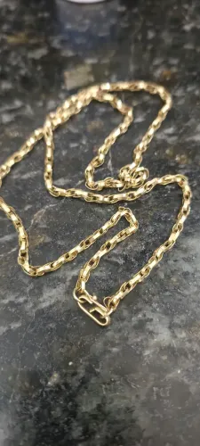 CORDÃO DE OURO 18K MACIÇO 