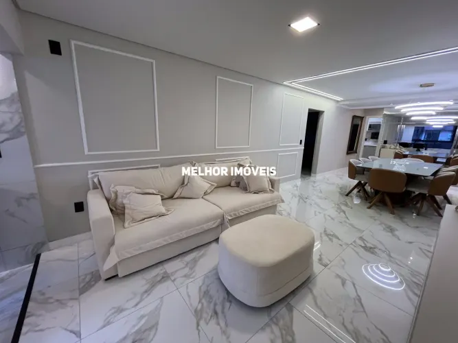 Residencial Rio Negro - Apartamento Mobiliado com 03 dormitórios à venda, 120 m² - Meia Pr