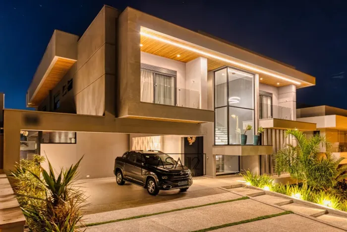 Sobrado com 5 dormitórios à venda, 633 m² por R$ 6.000.000,00 - Condomínio Reserva do Para