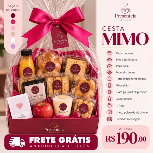 CESTAS DE CAFÉ DA MANHÃ