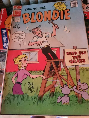 Blondie chic revista antiga