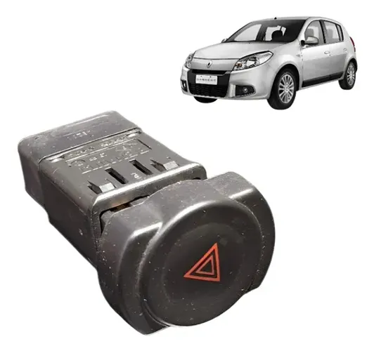 Botao Pisca Alerta Renault Sandero Expression 1.0 2009 Original