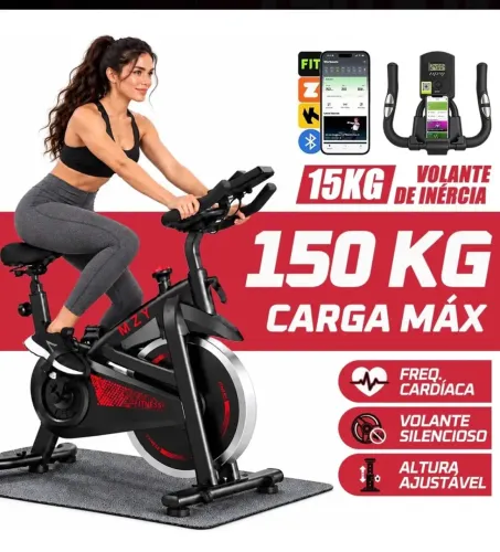 Bicicleta ergométrica spinning MZY 680 - 15kg