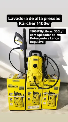 Lavadora de alta pressão Kärcher 1400w 1500 PSI/Libras