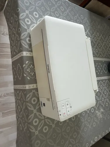 Impressora da Epson Stylus branca TX123