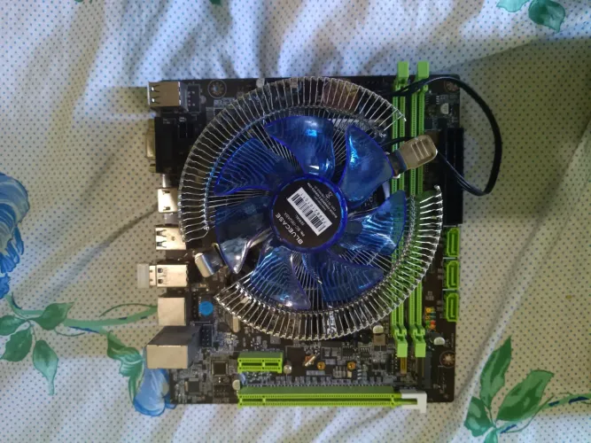 Kit upgrade Pentium 5 sétima geração,. mais placa mãe e.coller original 