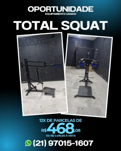 Rack Squat (Agachamento, Búlgaro e Panturrilha)