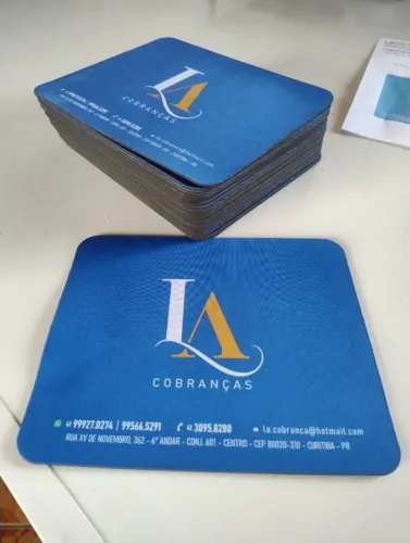 Mouse pad - Personalizado com sua logo - Brinde ideal