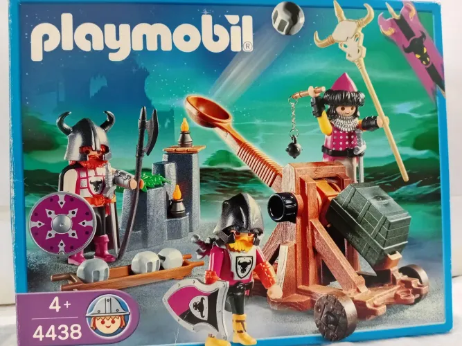 Playmobil 4438 Guerreiros Bárbaros (Na caixa original/Lote completo)