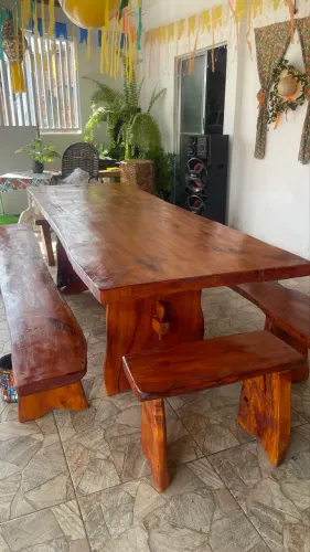 Mesa de jaqueira 3m