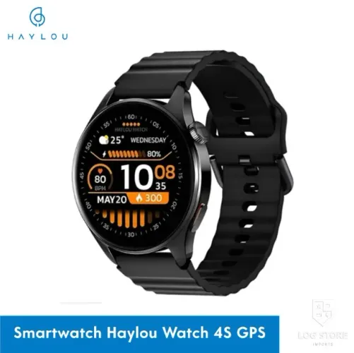 Relógio Smartwatch Haylou Watch 4S GPS Integrado Perfeito para Qualquer Esporte