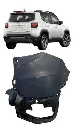Polaina Parachoque Tras. Direito Jeep Renegade 2023 A 2025