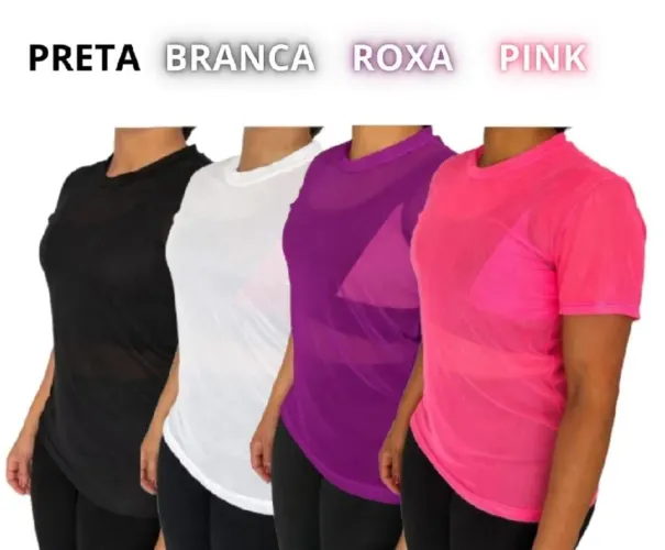 BLUSA TULE ACADEMIA