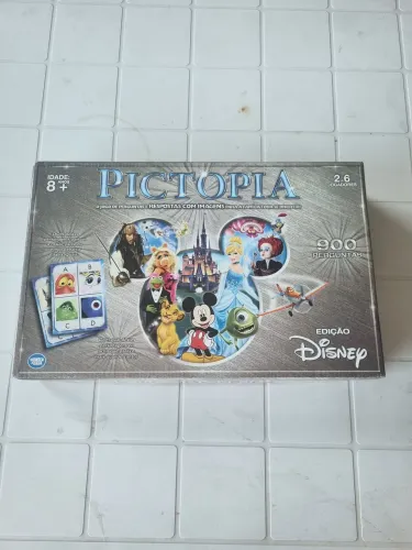 Jogo de tabuleiro pictopia disney