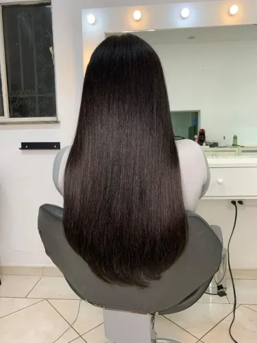 Mega Hair Cabelo Vietnamita Castanho  - double draw