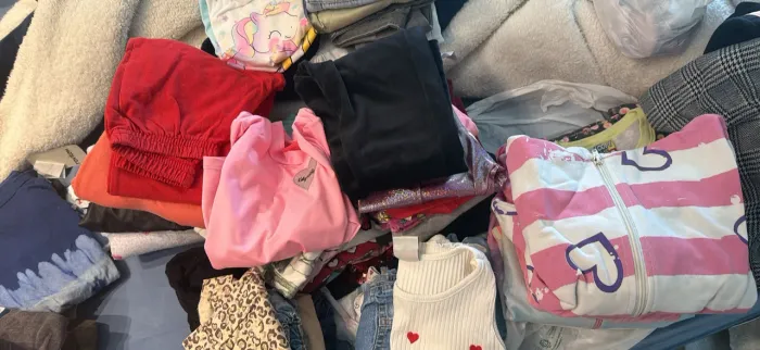 Roupas meninas lote tamanho entre 4 e 7 anos