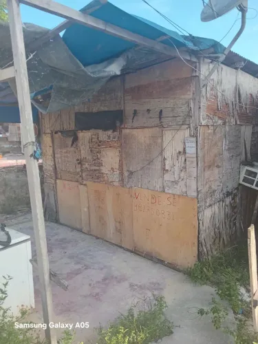 Vende-se esse terreno medindo 8x7 terreno já está com baldame