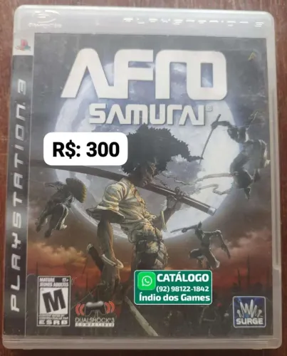 Afro Samurai = R$: 300
