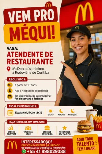Vagas exclusivas 