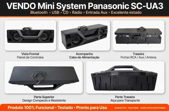 Mini System Panasonic SC-UA3