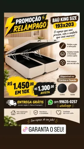Baú King Size