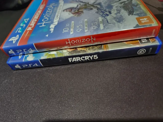 Kit de Jogos Far Cry e Horizon Zero Dawn PS4 PS5 - Mídia Física