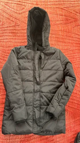 Casaco de frio feminina preta