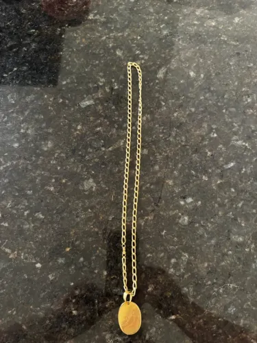 Corrente de ouro com o pingente 25,9g