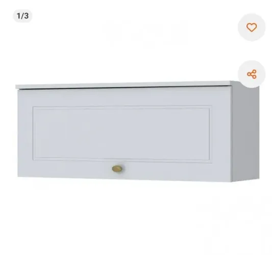 Armario geladeira henn 80cm basculante