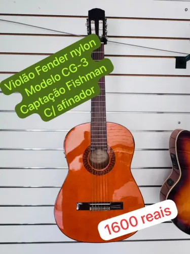 Violão nylon FENDER capt Fishman