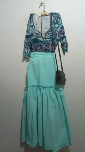 6 conjunto evangélica veste(M)100$