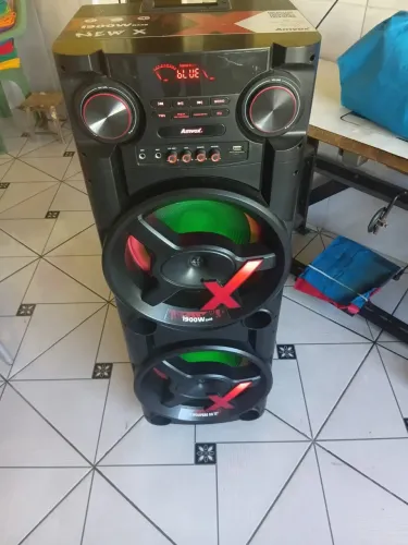Caixa de som Amvox 1900w