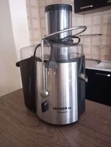 Centrífuga de Alimentos Mondial Premium - Inox (Pouco Uso)